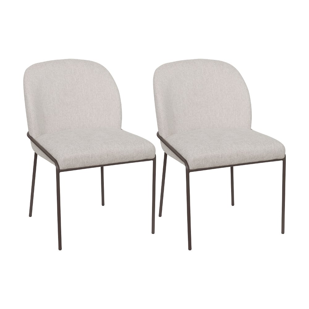 Blakeley Light Gray Dining Chairs Set of 2