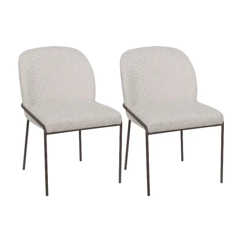 Blakeley Light Gray Dining Chairs, Set of 2