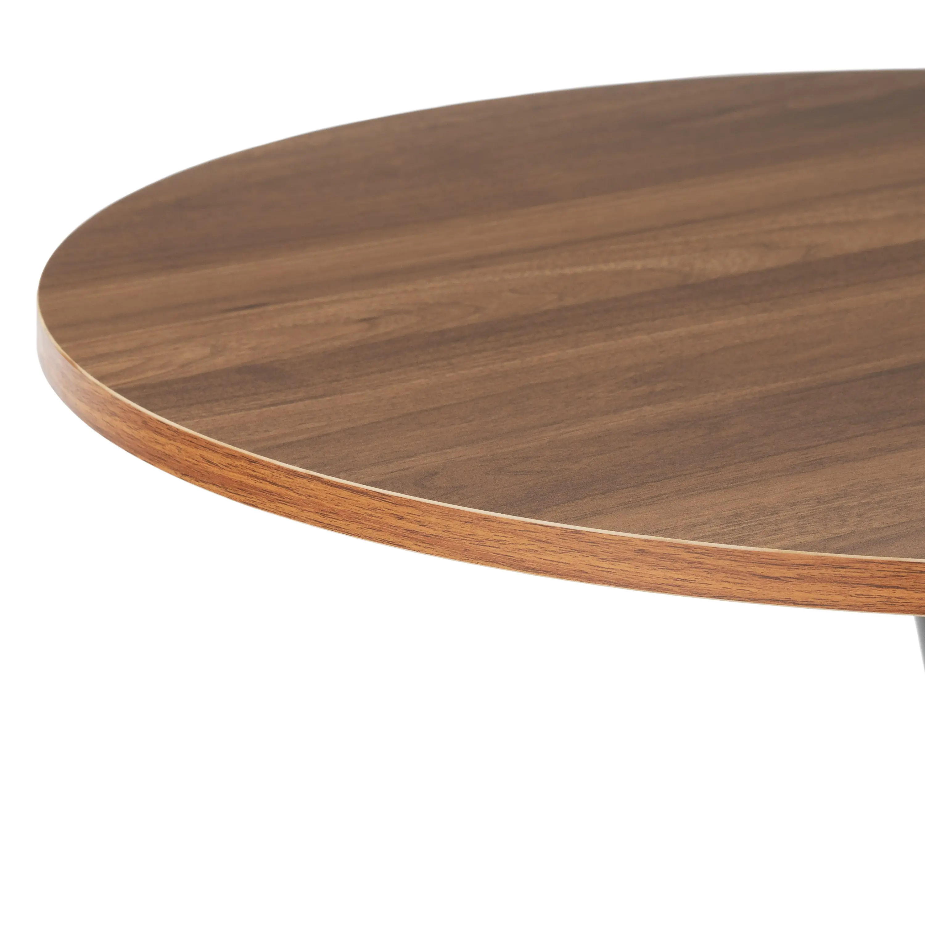 Ivo Brown Wood 28  Round Bistro Table-3