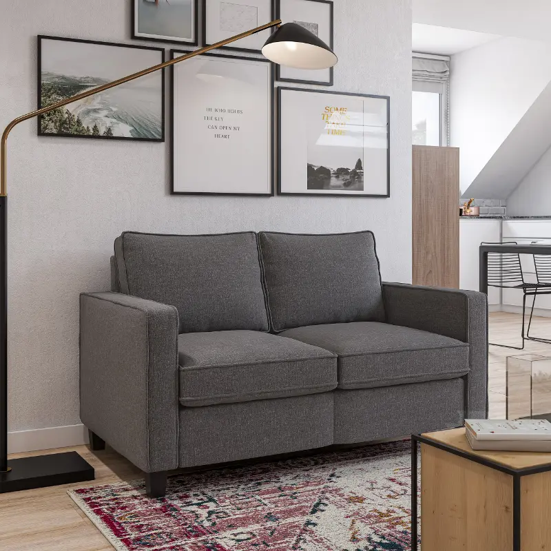 Georgia Gray Loveseat