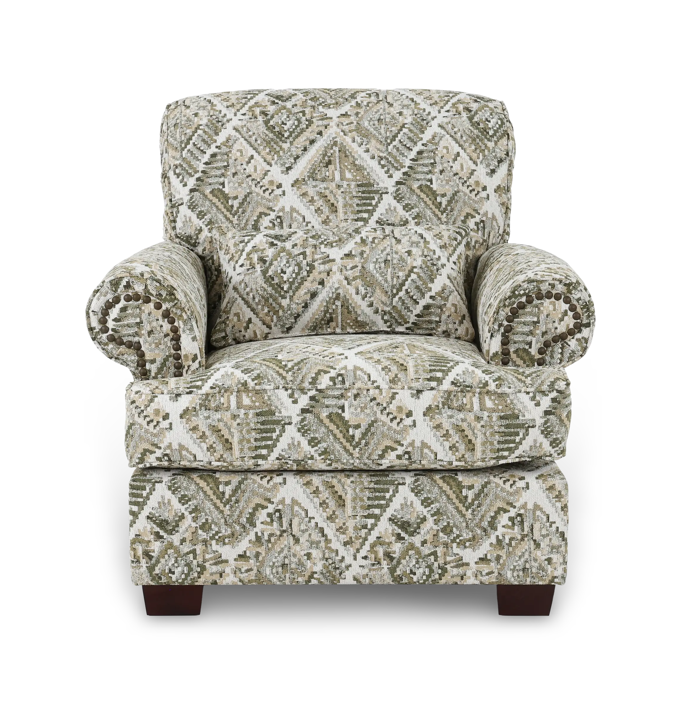 BRKCHA/TRTN LEAF Southport Breakers Gray Accent Chair-1
