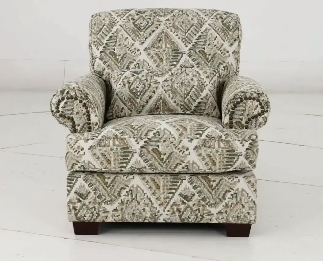 BRKCHA/TRTN LEAF Southport Breakers Gray Accent Chair-9