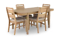 Townsend Natural 5 Piece Dining Set