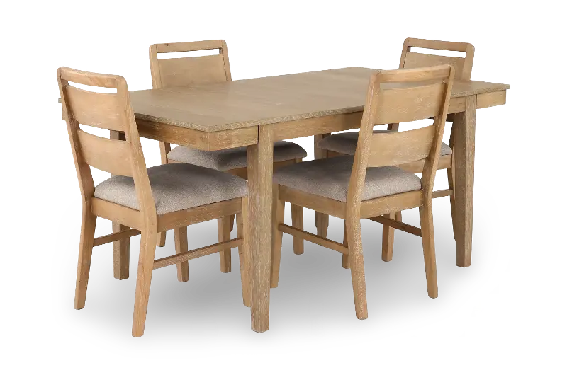 Townsend Natural 5 Piece Dining Set