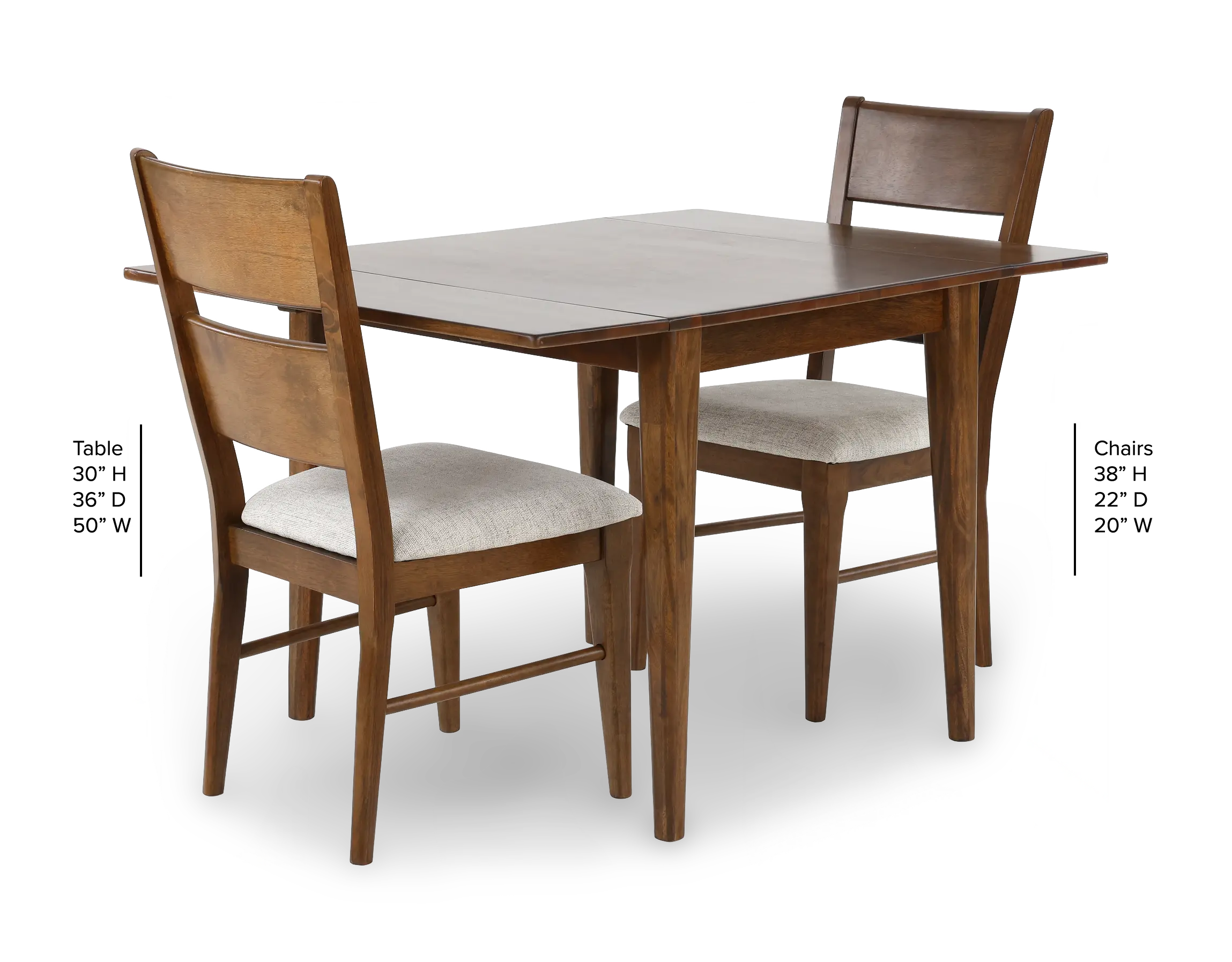 Koloa Honey 3 Piece Dining Set-3