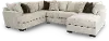 3PC/TRANQUILITY/OPT.4 Tranquility Sand 3 Piece Sectional