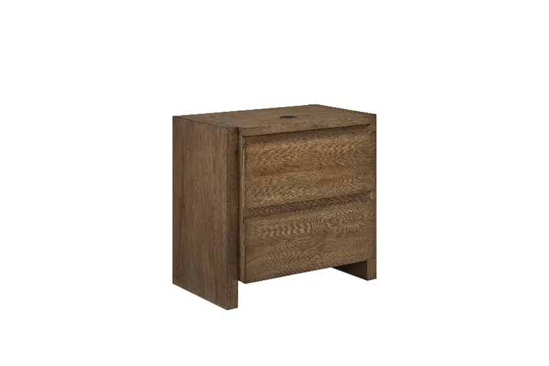 Aspen Springs Weathered Brown Nightstand