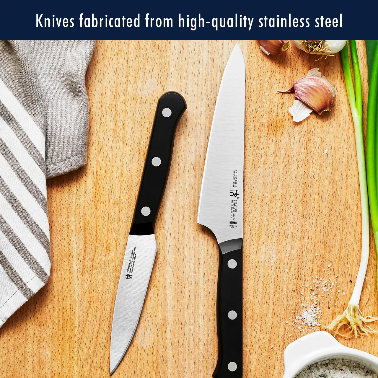 Henckels Solution 10-pc Knife Set with Block-6