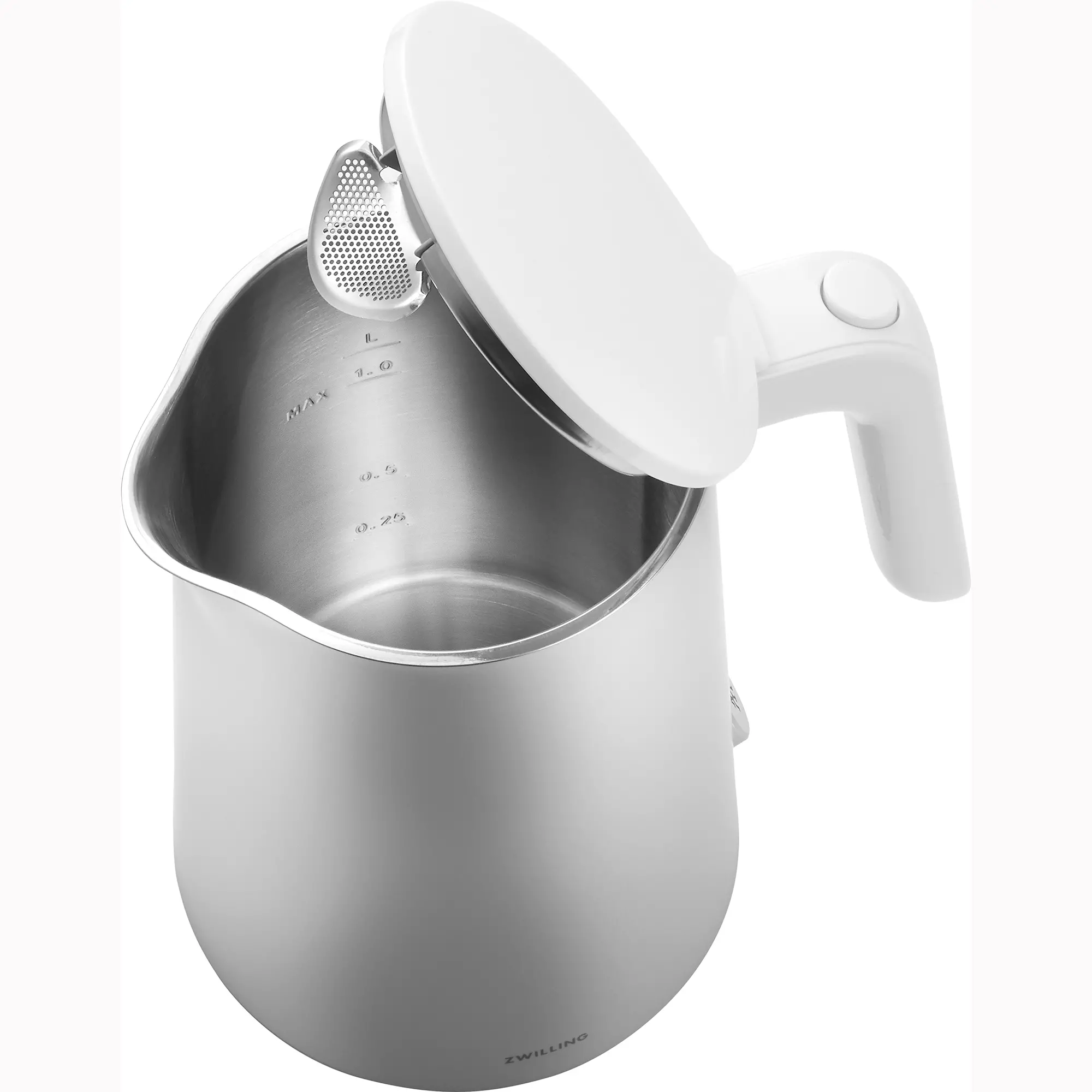 ZWILLING Enfinigy Silver Cool Touch 1-Liter Electric Tea Kettle-2