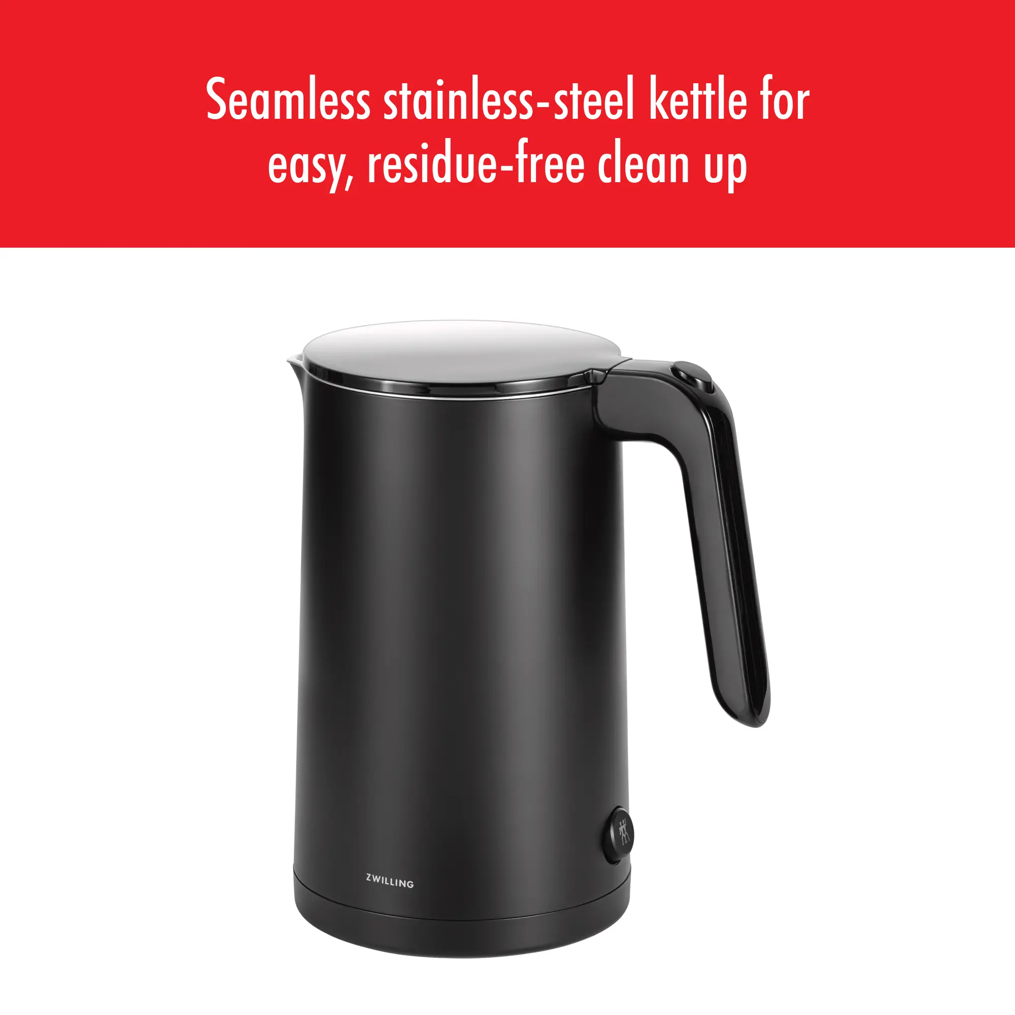 ZWILLING Enfinigy Black Cool Touch 1-Liter Electric Tea Kettle-8