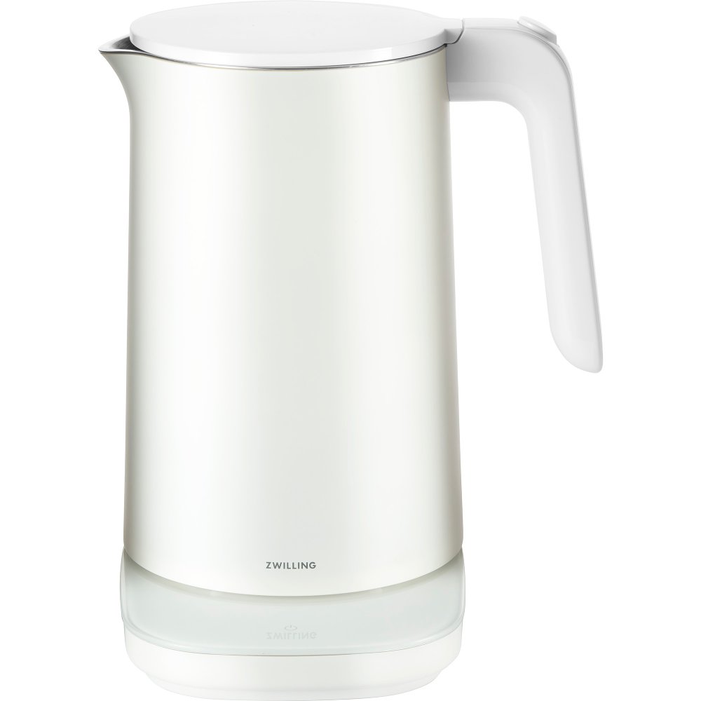 ZWILLING Enfinigy White 1.5-Liter Cool Touch Stainless Steel Electric Kettle