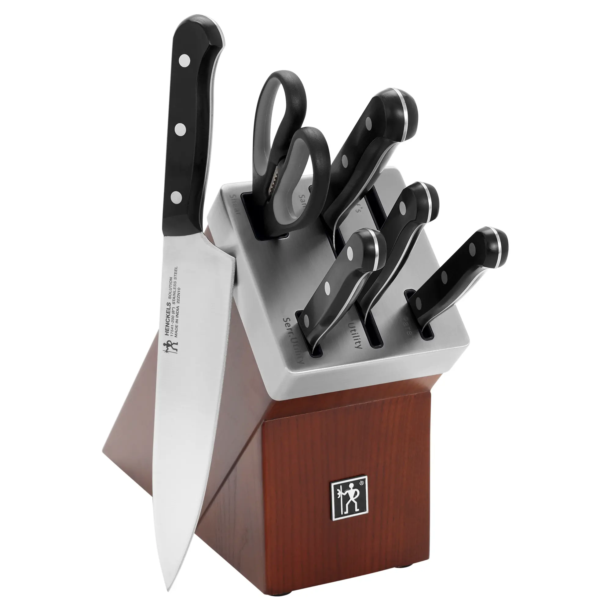 Henckels Solution 7 Piece Self-Sharpening Knife Block Set-2
