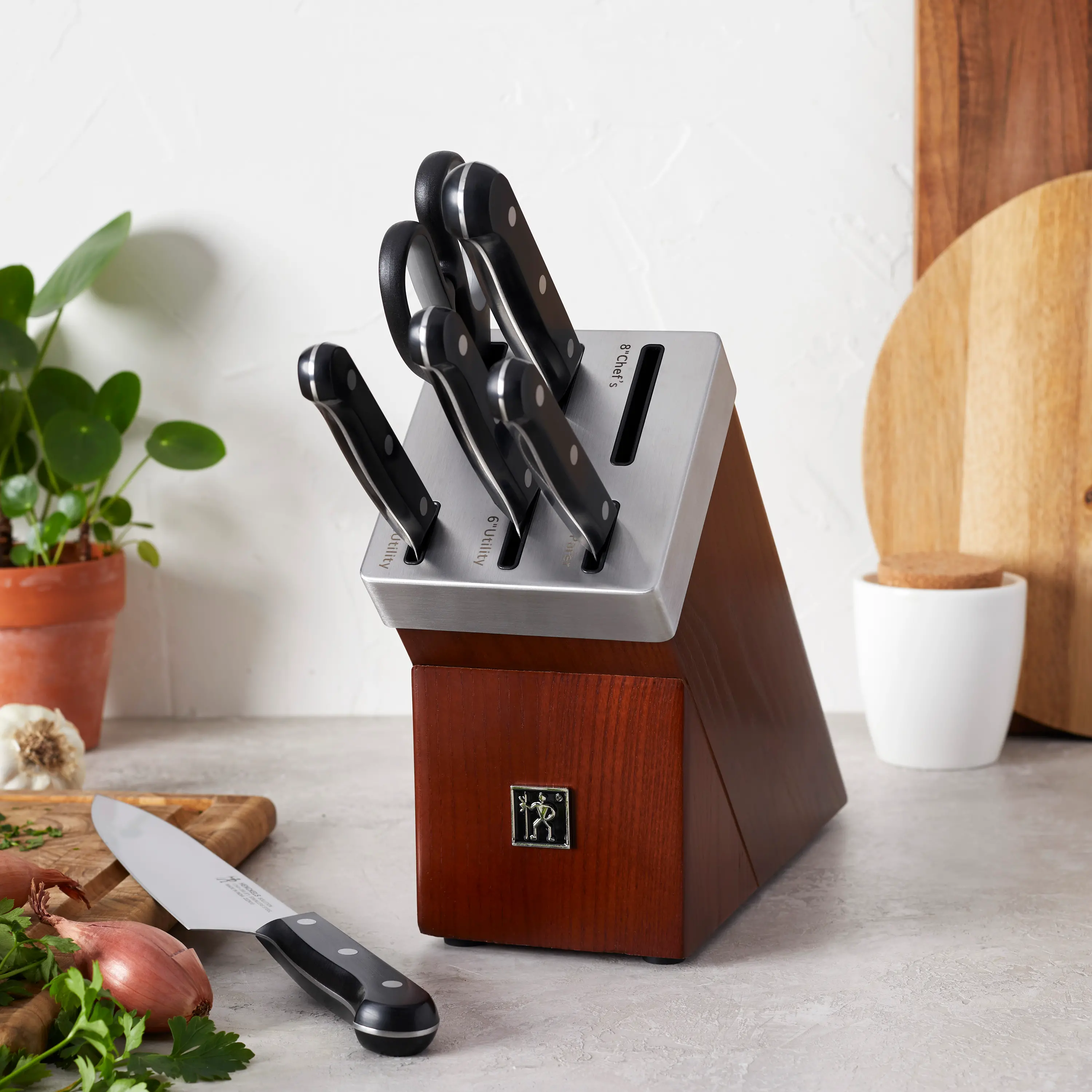 Henckels Solution 7 Piece Self-Sharpening Knife Block Set-4