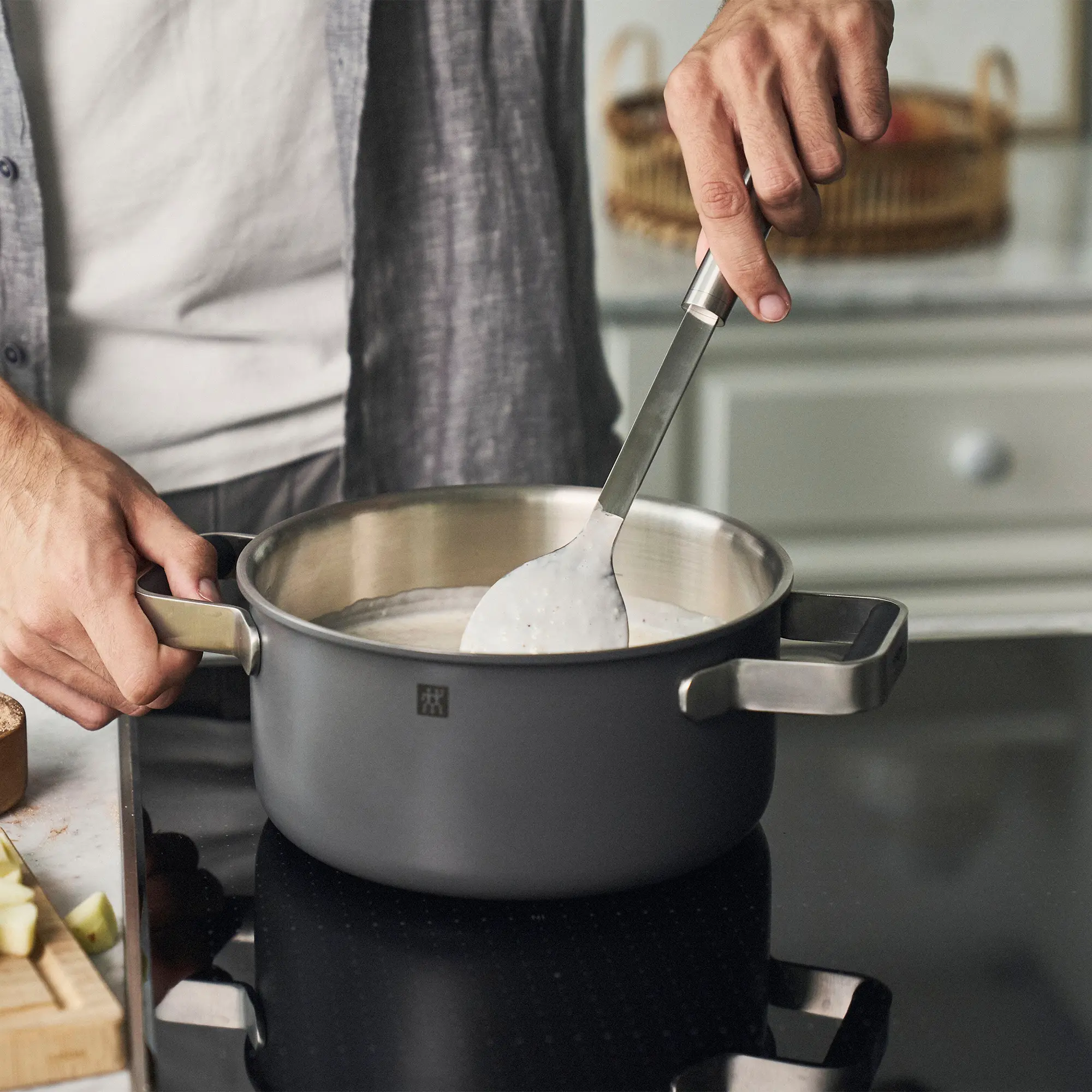 ZWILLING Pure Gray 6 Piece Stainless Steel Cookware Set-4
