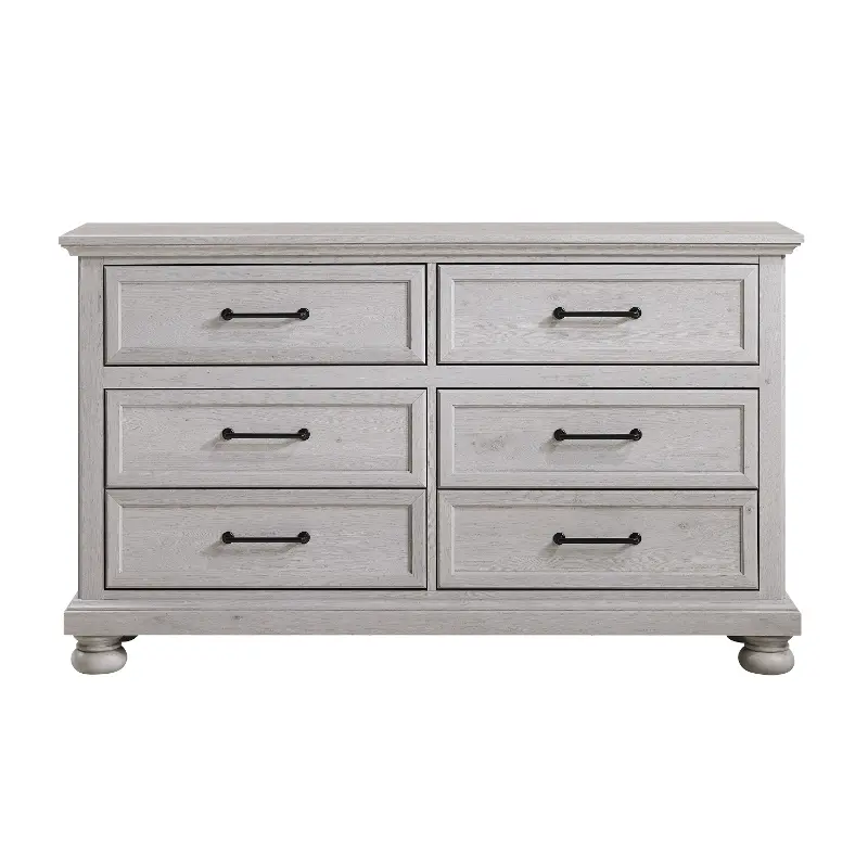 Woodcreek Light Gray Dresser