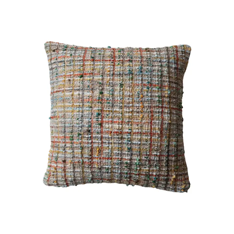 Woven Acrylic Blend Pillow