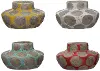 DF6497-A/4-IND Assorted Terra-Cotta Tapered Tealight