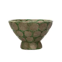 DF6489 Terra-Cotta Footed Bowl