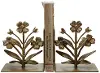 DG0754 Cast Iron Flower Shaped Bookend