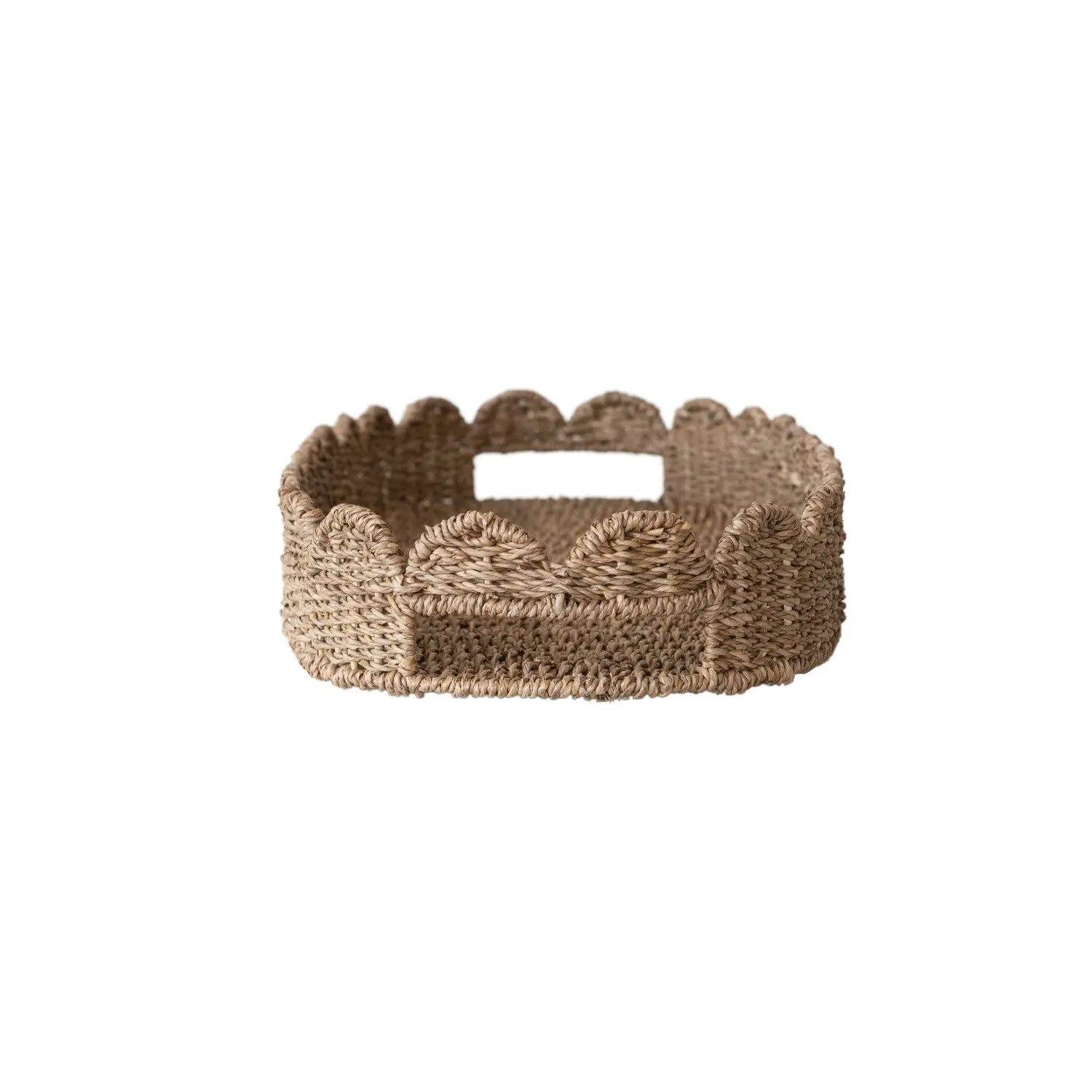 DF9959 Decorated Hand-Woven Bankuan Tray-5