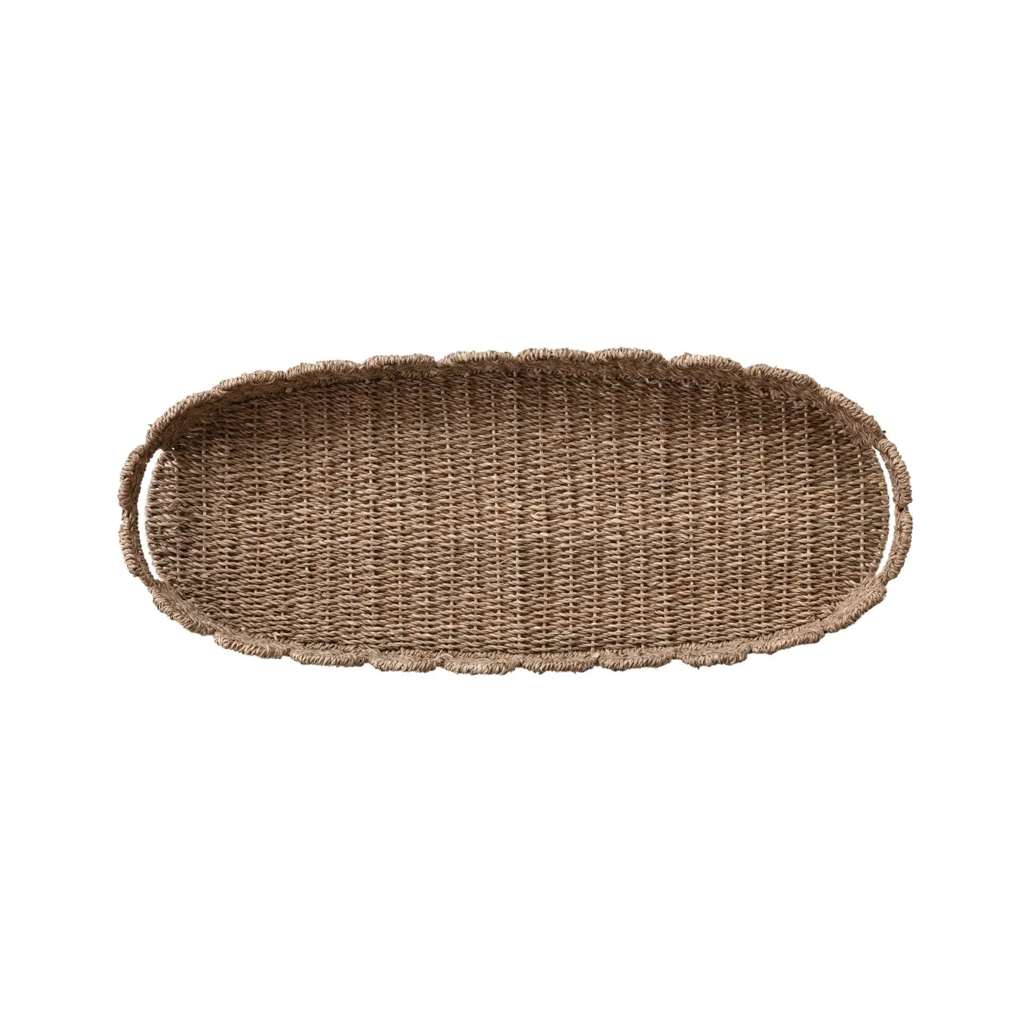 DF9959 Decorated Hand-Woven Bankuan Tray-6