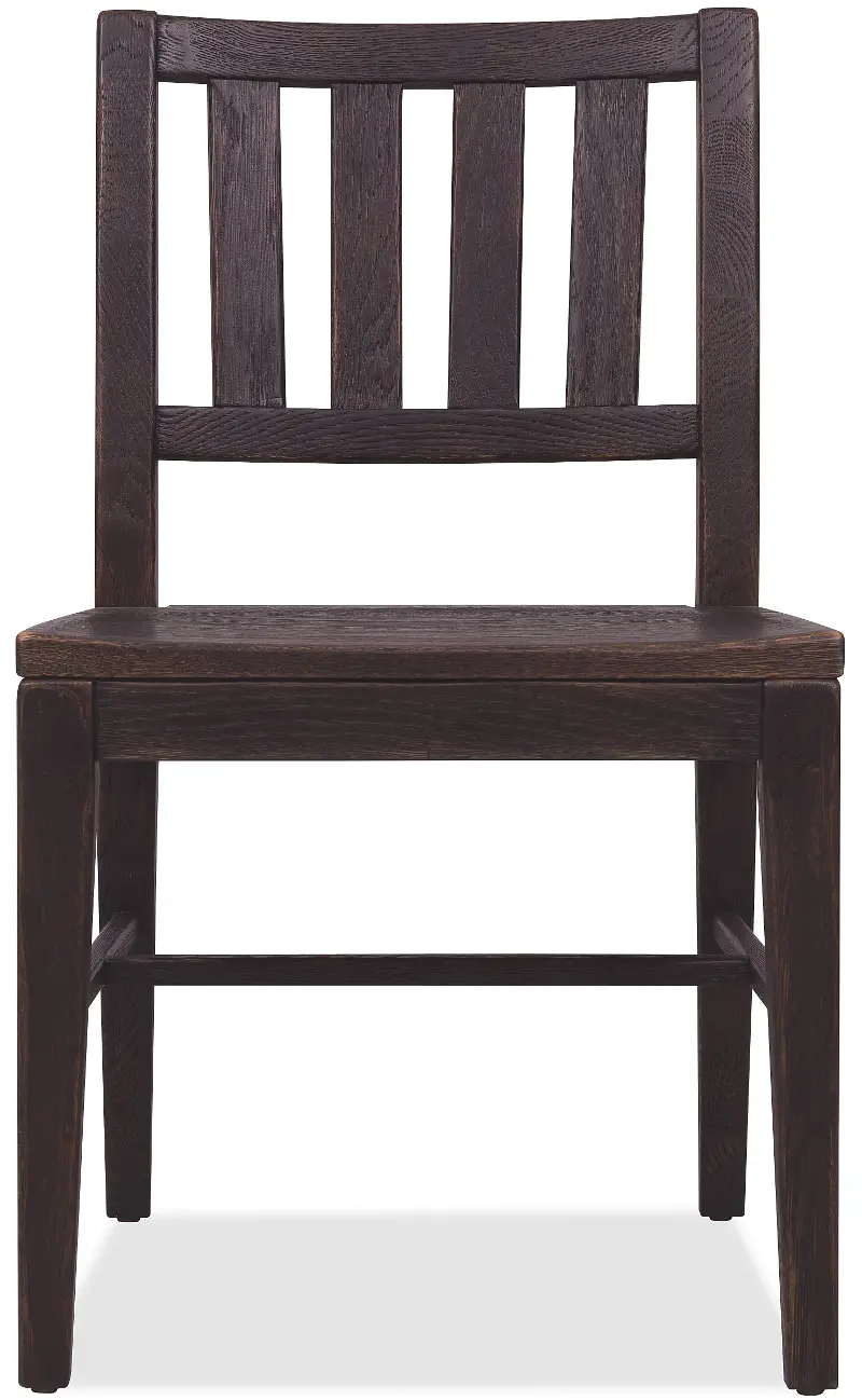 Bennett Dark Brown Timber Dining Side Chair
