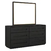 Polaris Black Dresser
