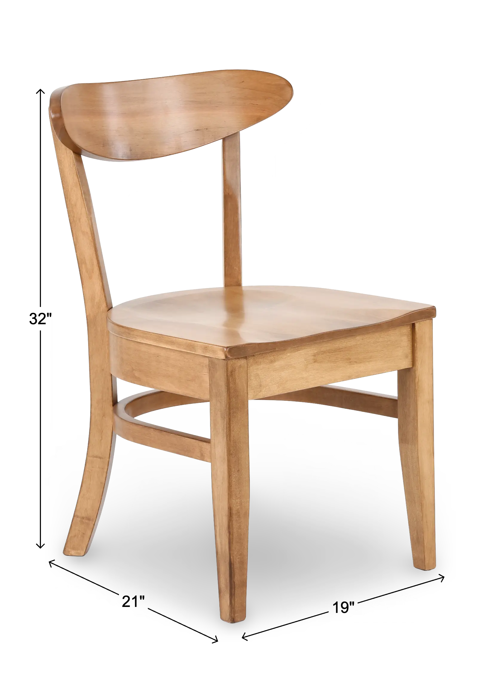 Harper Harvest Brown Dining Chair-3