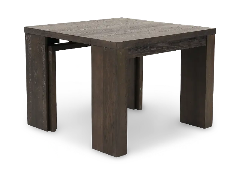 Flex Dark Brown Oak Dining Table
