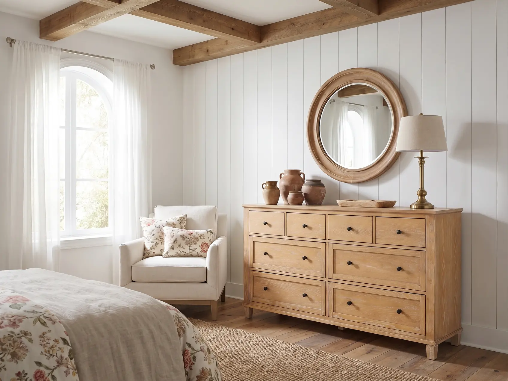 Sycamore Light Oak Dresser-2