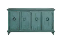 Garden District Antique Turquoise Console
