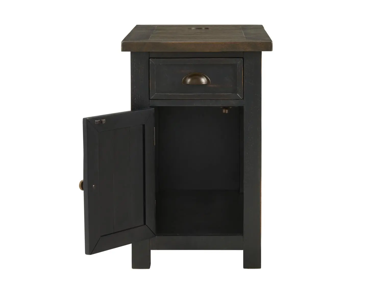 Monterey Black and Brown End Table-3