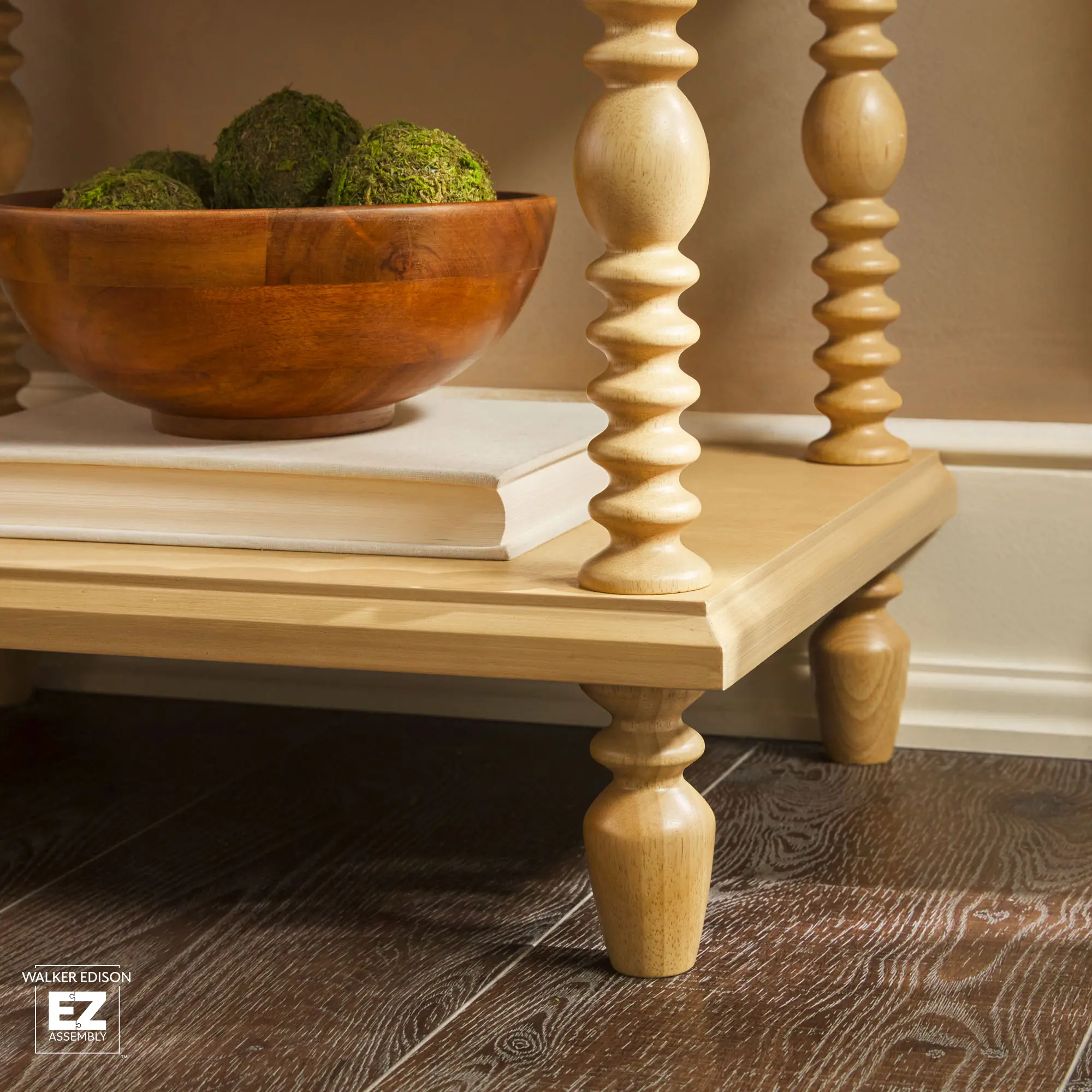 WEVIV011D2NA1 Vivienne Natural Wood Spindle 1-Drawer Nightstand-8