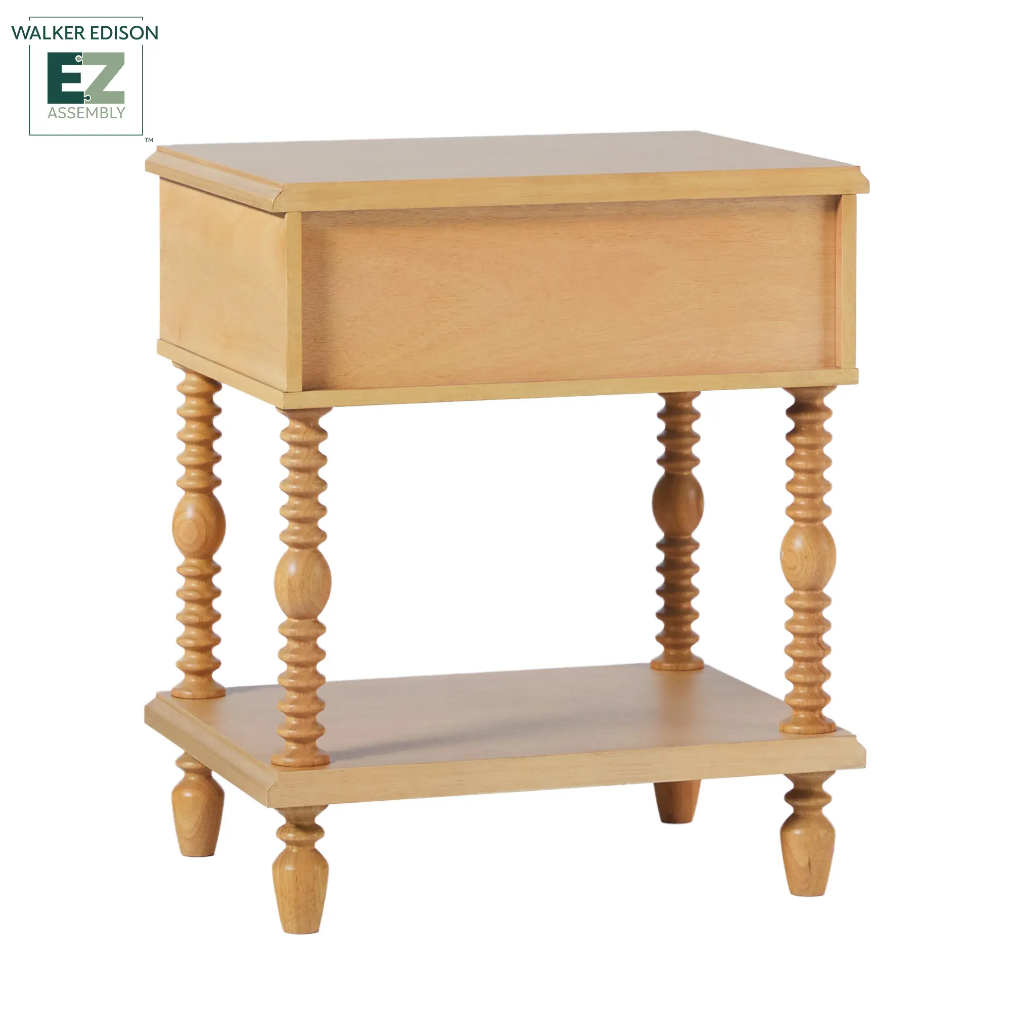 WEVIV011D2NA1 Vivienne Natural Wood Spindle 1-Drawer Nightstand-9