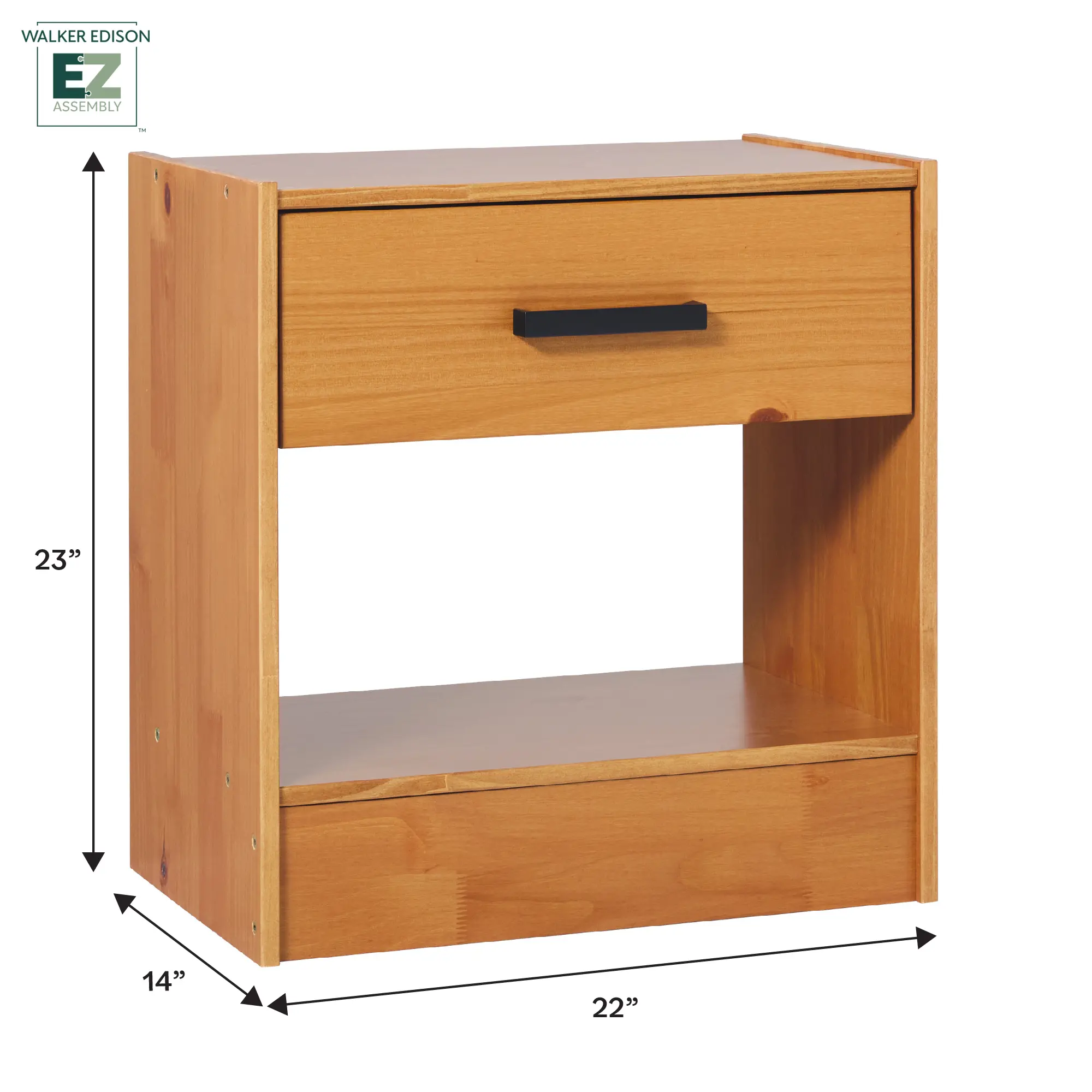 WEDCL011D1CA1 Declan Caramel 1 Drawer Nightstand-9