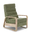 Jordan Push-Back Green Recliner