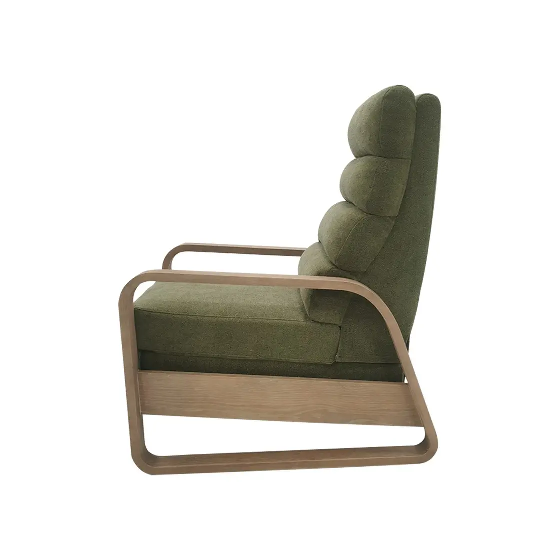 Jordan Push-Back Green Recliner-5