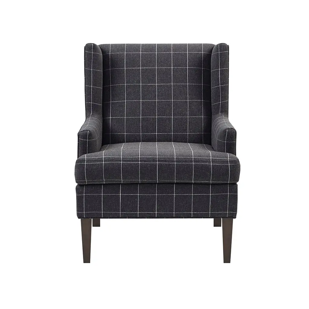 Decker Charcoal Accent Chair-1
