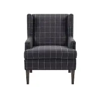 Decker Charcoal Accent Chair