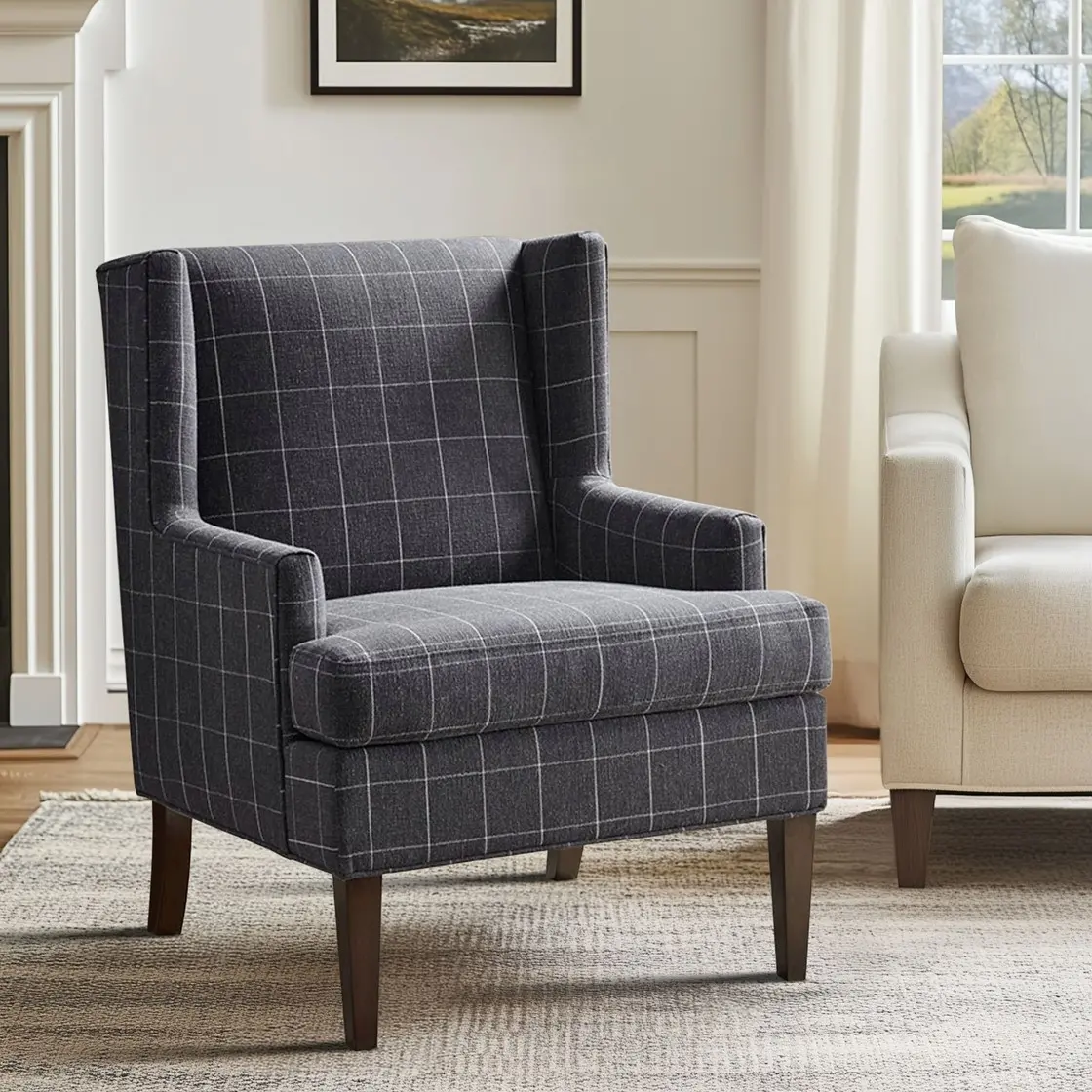 Decker Charcoal Accent Chair-2