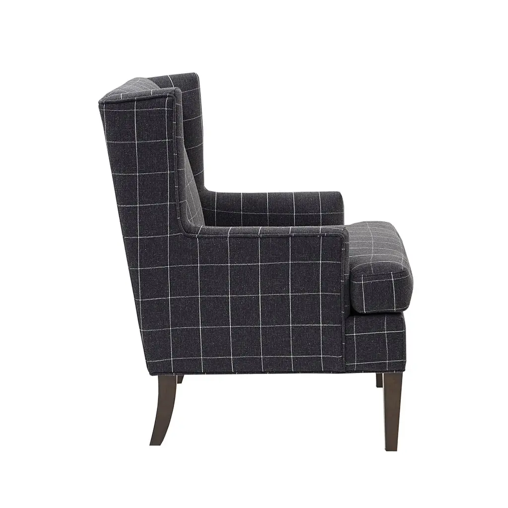 Decker Charcoal Accent Chair-5