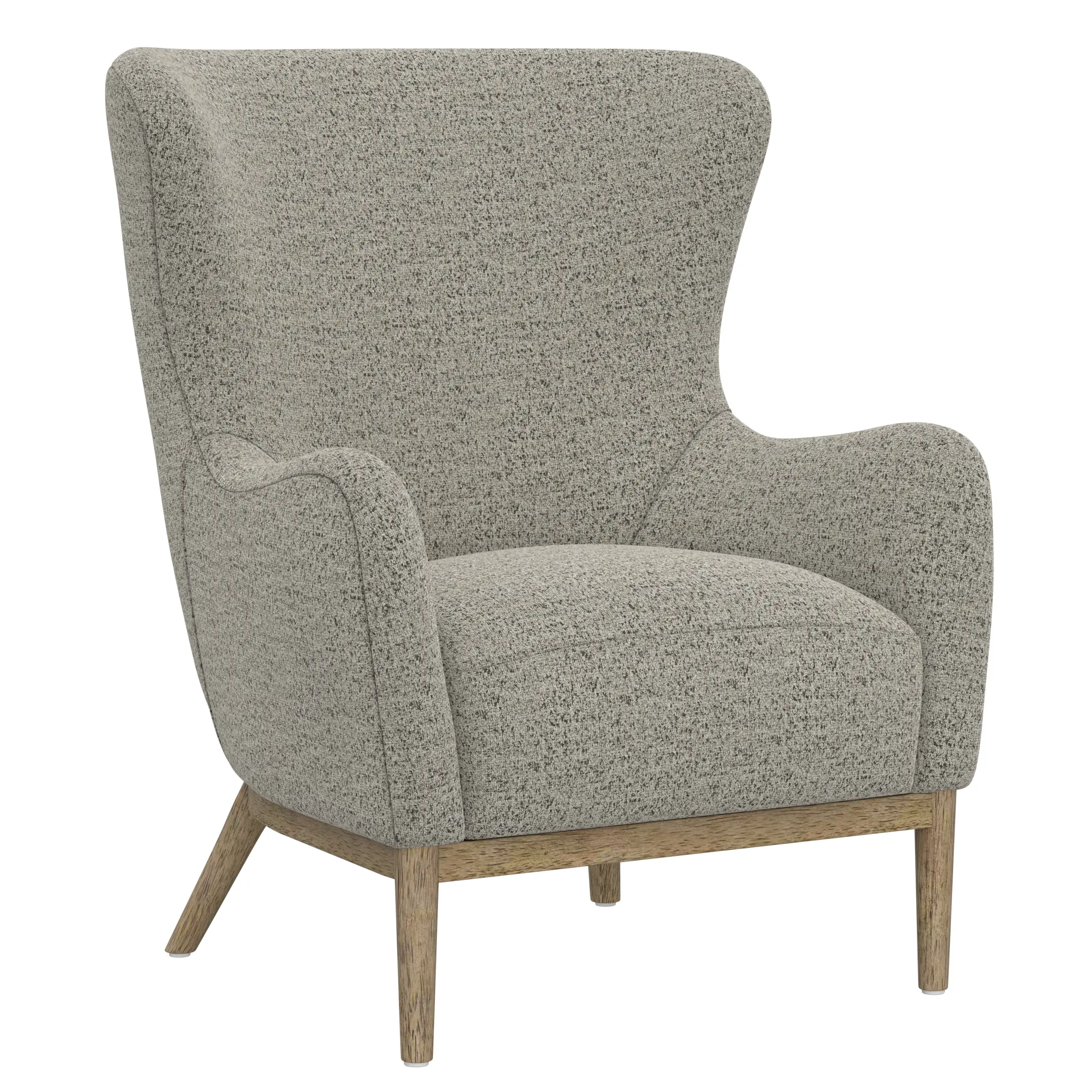 Everett Flax Taupe Accent Chair-1
