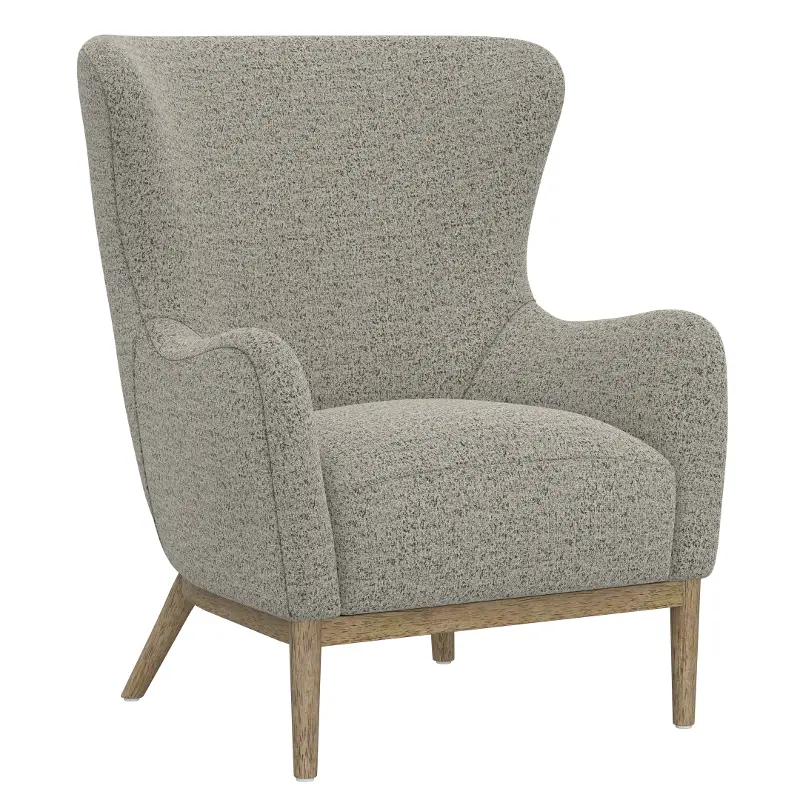 Everett Flax Taupe Accent Chair