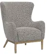 Everett Gravel Gray Accent Chair