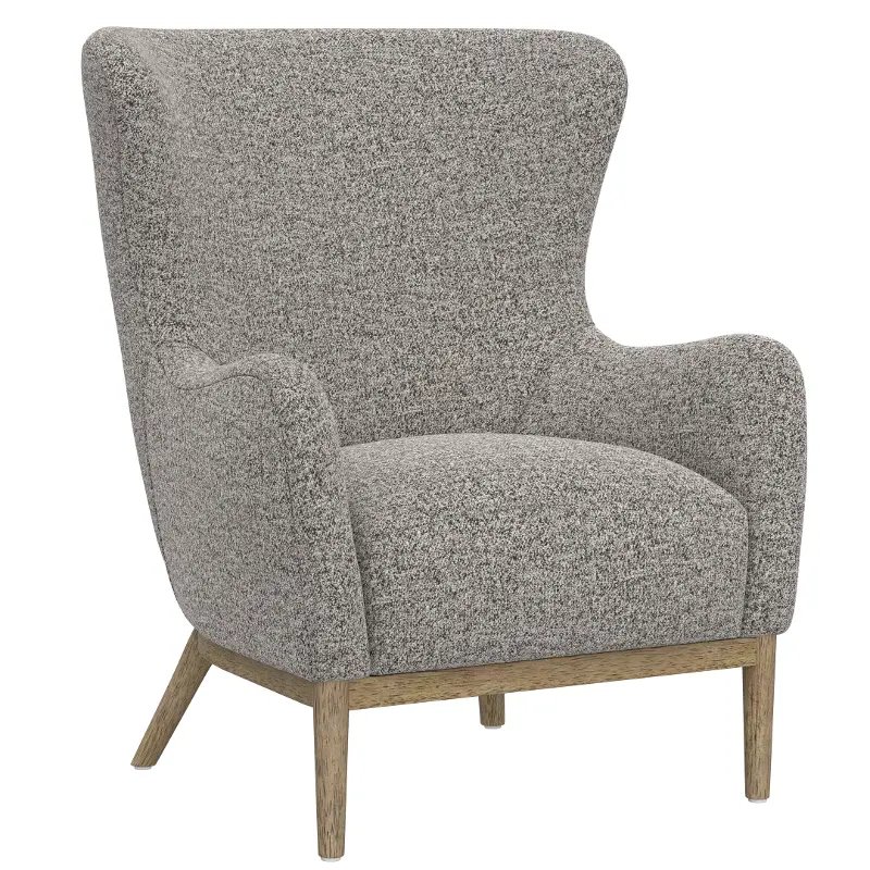Everett Gravel Gray Accent Chair