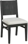 Boho Black Dining Chair