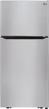 LTCS20030S LG 20 Cu Ft Top Freezer Refrigerator - Stainless Steel