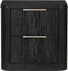 Genevieve Chocolate Brown Nightstand