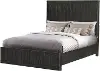Genevieve Chocolate Brown King Bed