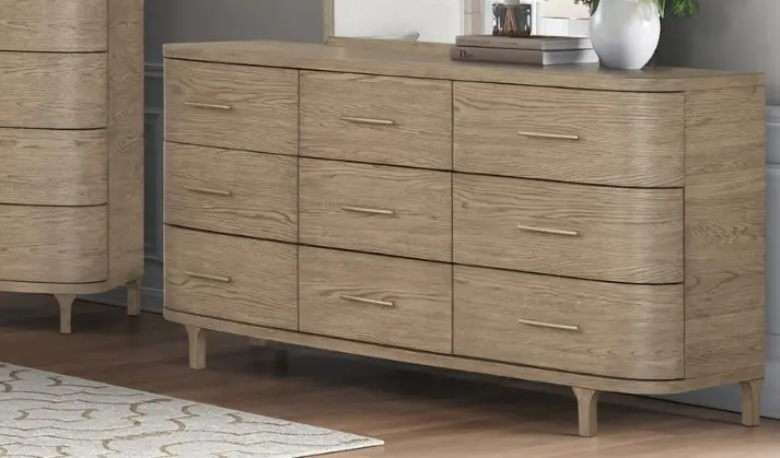 Amore Natural Oak 9-Drawer Dresser-1